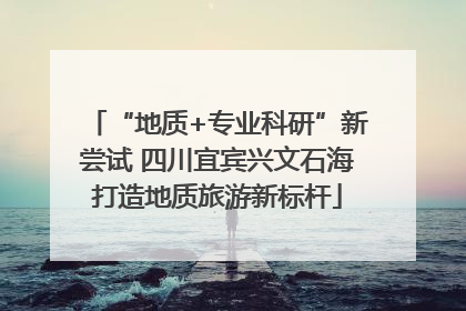 “地质+专业科研”新尝试 四川宜宾兴文石海打造地质旅游新标杆