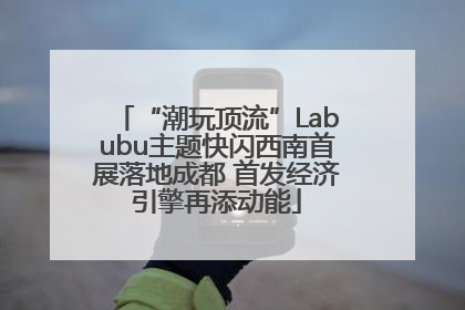 “潮玩顶流”Labubu主题快闪西南首展落地成都 首发经济引擎再添动能