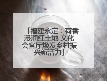 福建永定：荷香浸润红土地 文化会客厅焕发乡村振兴新活力