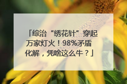 综治“绣花针”穿起万家灯火！98%矛盾化解，凭啥这么牛？