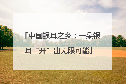 中国银耳之乡：一朵银耳“开”出无限可能