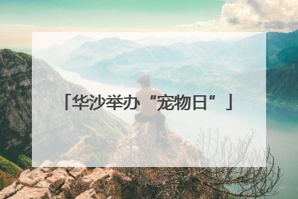 华沙举办“宠物日”