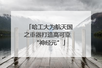 哈工大为航天国之重器打造高可靠“神经元”