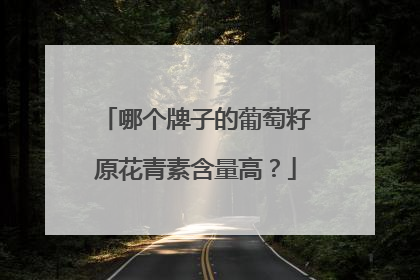 哪个牌子的葡萄籽原花青素含量高？