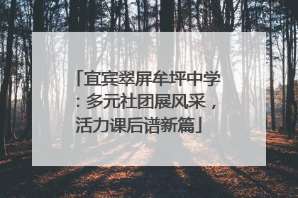 宜宾翠屏牟坪中学：多元社团展风采，活力课后谱新篇