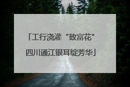 工行浇灌“致富花” 四川通江银耳绽芳华