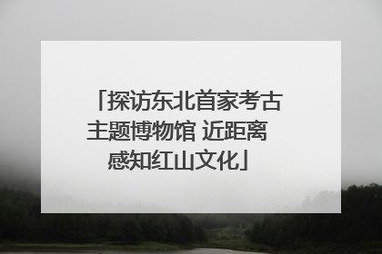 探访东北首家考古主题博物馆 近距离感知红山文化
