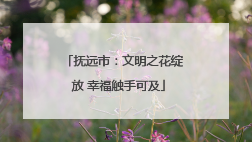 抚远市：文明之花绽放 幸福触手可及