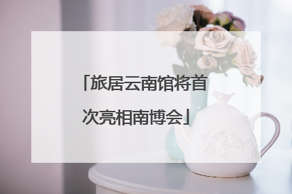 旅居云南馆将首次亮相南博会