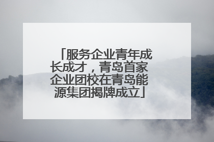 服务企业青年成长成才，青岛首家企业团校在青岛能源集团揭牌成立
