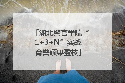 湖北警官学院“1+3+N”实战育警硕果盈枝