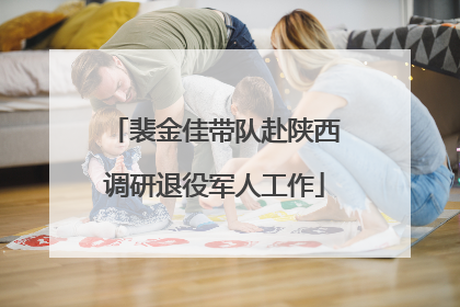 裴金佳带队赴陕西调研退役军人工作