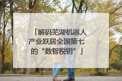 解码芜湖机器人产业跃居全国第七的“数智税钥”