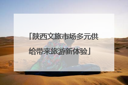陕西文旅市场多元供给带来旅游新体验