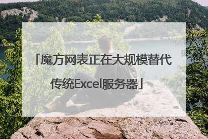 魔方网表正在大规模替代传统Excel服务器