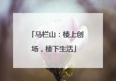 马栏山：楼上创场，楼下生活
