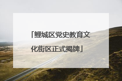 鲤城区党史教育文化街区正式揭牌