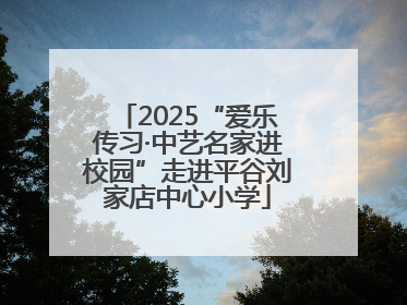 2025“爱乐传习·中艺名家进校园”走进平谷刘家店中心小学